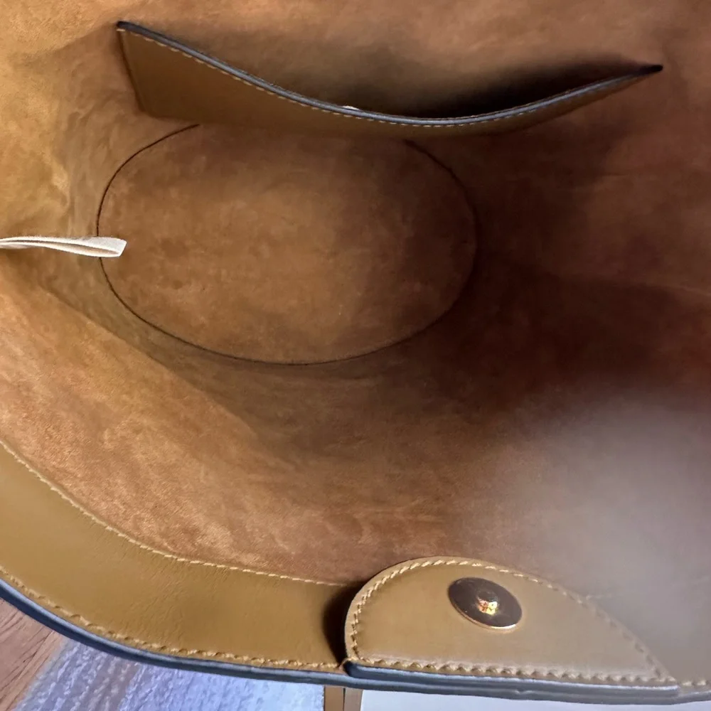 ULLA Johnson Elegant Tapenade Suede Bucket Bag 💼 Adorable Bag - Picture 3 of 16